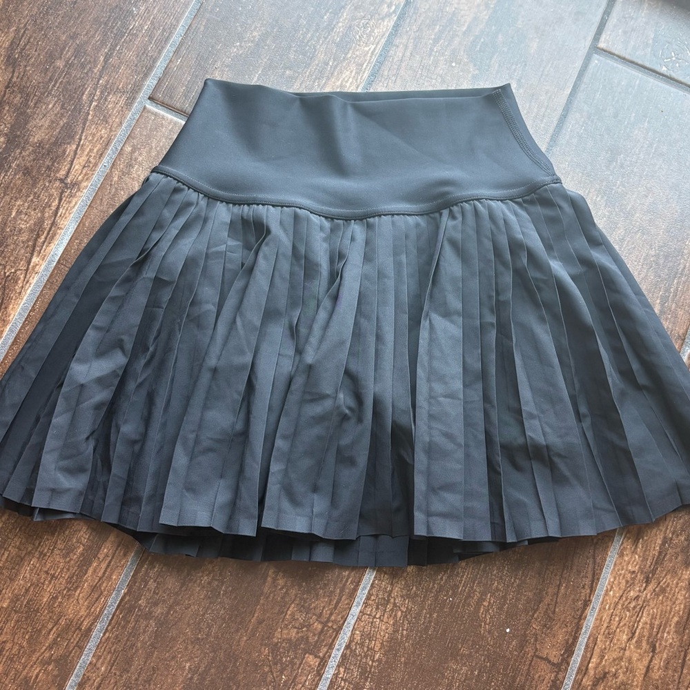 ALO Yoga Grand Slam Tennis Skirt Black Size: X-Small